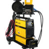 ProWELD MIG 500Y Stație sudură trifazată 500A pentru Oțel, Inox, Aluminiu, Fontă, MIG/MAG sinergic, TIG Lift, MMA + derulator extern, bobină 15kg, LCD dual