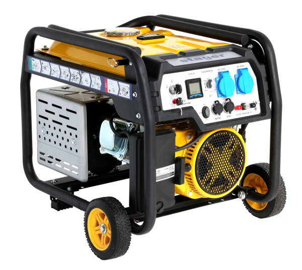 Generator de curent benzina STAGER FD 3600ER monofazat 3kW pornire electrica