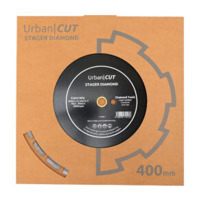 Stager URBAN CUT Disc diamantat pentru beton/asfalt 400mmx25.4-P x10mmx3.2mm