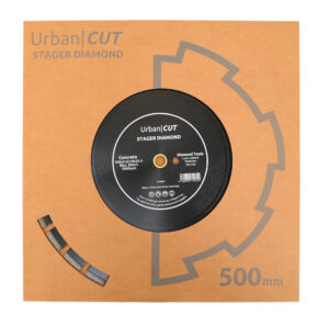 Stager URBAN CUT Disc diamantat pentru beton/asfalt 500mmx25.4-Px10mmx3.6mm