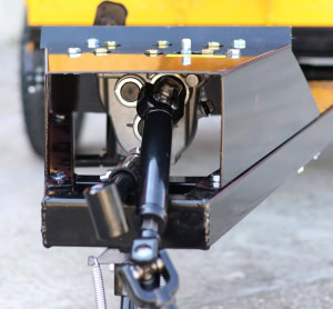 ProGARDEN Alpine RM500T Remorca cu tractiune G2, 500kg, 1 osie, prindere bolt pentru motocultor, roti profil agricol 6.00-12 | Travandi.ro