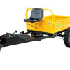 ProGARDEN Alpine RM500T Remorca cu tractiune G2, 500kg, 1 osie, prindere bolt pentru motocultor, roti profil agricol 6.00-12