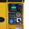 Generator insonorizat Stager YDE8600TA-TA3 V2, 7.5kVA, DualPower 230-400V, diesel, 3000rpm, pornire electrica