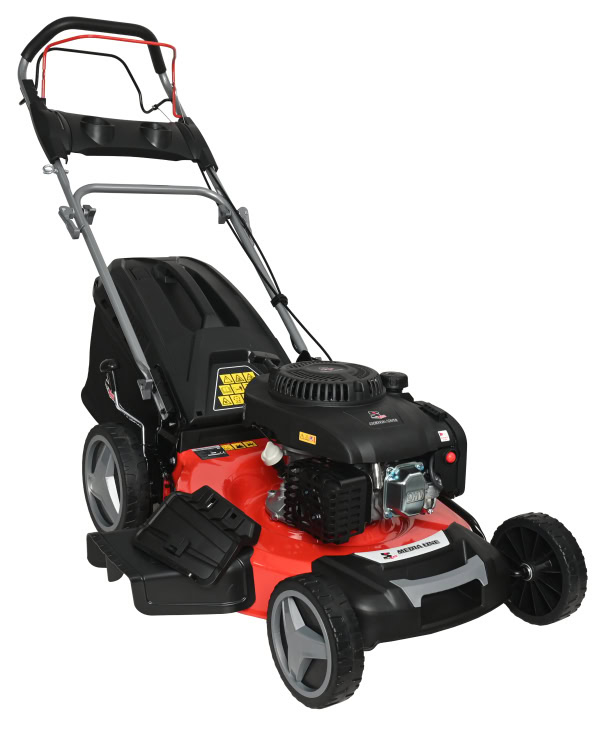 Masina de tuns gazon MEDIA LINE MG56-224 S Benzina 5.9 CP 56 cm carcasa metal cos 60 l - Image 2