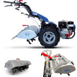 Motocultor profesional BCS 738PS GX340 + Freza de pamant 80cm + Rulou tasare 80cm