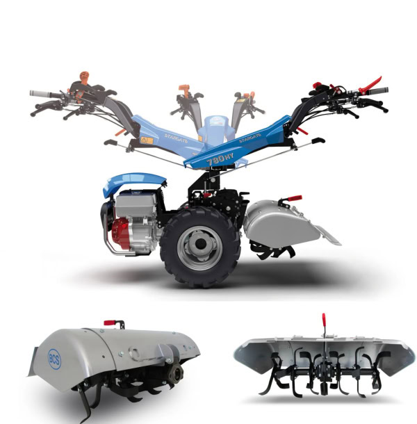 Motocultivator BCS 780 HY Stargate Powersafe Honda GX390 pornire electrica + freza 80cm