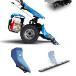Motocultivator BCS 780 HY Stargate Powersafe Honda GX390 pornire electrica + Mec. ulei scurt TORX + Bara de cosire 115cm EU + freza 80cm