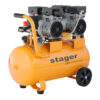 Stager Air 27DS50 compresor aer, 50L, 8bar, 270L/min, monofazat, angrenare directa, silentios