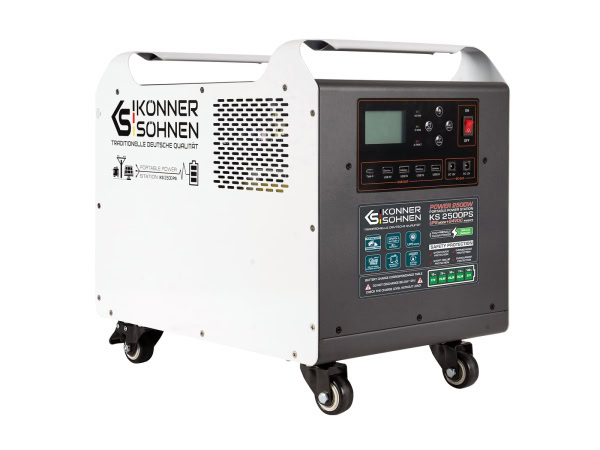 Stație portabilă de energie solară Könner & Söhnen KS 2500PS - Image 3