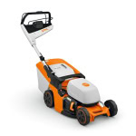 Masina de tuns gazon STIHL RMA 443 PV Acumulator 41 cm cos 52 l fara acumulator si incarcator