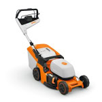 Masina de tuns gazon STIHL RMA 448 Acumulator 46 cm cos 52 l fara acumulator si incarcator