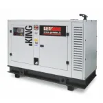 Generator insonorizat GENMAC King G80IS Pmax. 88 KVA 400V, IVECO, QT2A-4520+WH