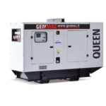 Generator insonorizat GENMAC Queen G160IS Pmax. 176 kVA 400V, Iveco, QT2A-4520+WH