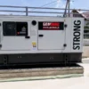 Generator insonorizat Genmac Strong G40IS putere maxima 50 kVA 400V motor Iveco