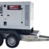 Generator insonorizat GENMAC King G100IS putere maxima 110kVA 400V motor IVECO
