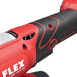 Masina de slefuit pereti Flex Giraffe GE MH 18.0-EC/5.0 Set+MH-R, 504041, 2 acumulatori Li-Ion 18 V/5.0 Ah, cap rotund 225 mm, velcro, incarcator | Travandi.ro
