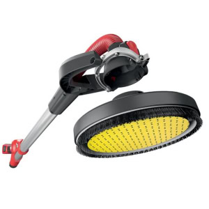 Masina de slefuit pereti Flex Giraffe GE MH 18.0-EC/5.0 Set+MH-R, 504041, 2 acumulatori Li-Ion 18 V/5.0 Ah, cap rotund 225 mm, velcro, incarcator | Travandi.ro