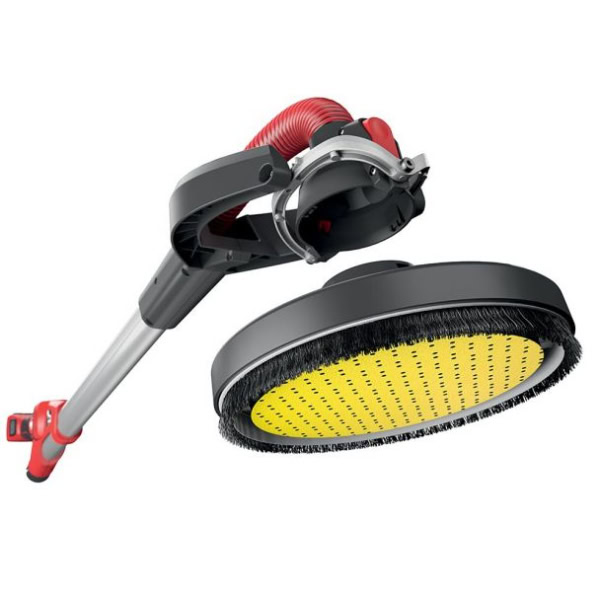 Masina de slefuit pereti Flex Giraffe GE MH 18.0-EC/5.0 Set+MH-R, 504041, 2 acumulatori Li-Ion 18 V/5.0 Ah, cap rotund 225 mm, velcro, incarcator - Image 6