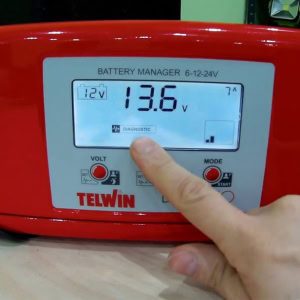 Redresor si tester baterii Telwin DOCTORCHARGE50, 6/12/24 V, capacitati baterii Pb/GEL/AGM/Pb Ca/Li 10-600 Ah | Travandi.ro