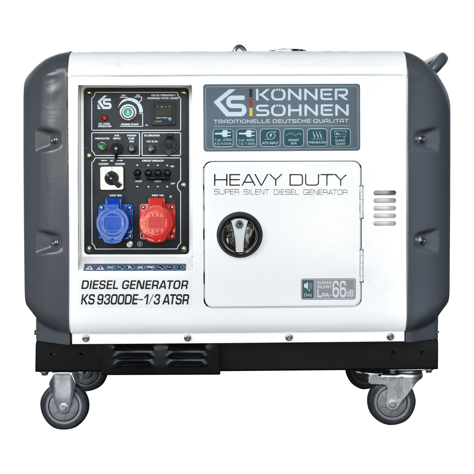 Generator mobil diesel KS 9300DE-1/3 ATSR 1 Generator mobil diesel KS 9300DE-1/3 ATSR