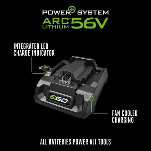 Incarcator rapid Ego CH3200E, 56V, 320W, pentru acumulatori Ego ARC Lithium - Image 2