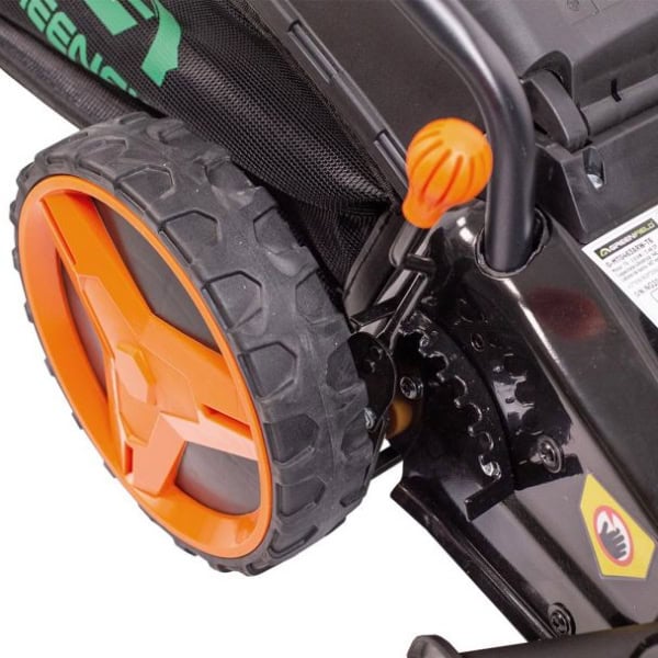 Masina de tuns gazon GREENFIELD G-MTG463ARW-T6 Benzina 3.4 CP 46 cm cos 50 l - Image 5