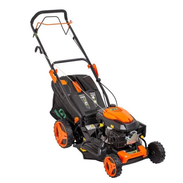 Masina de tuns gazon GREENFIELD G-MTG463ARW-T6 Benzina 3.4 CP 46 cm cos 50 l