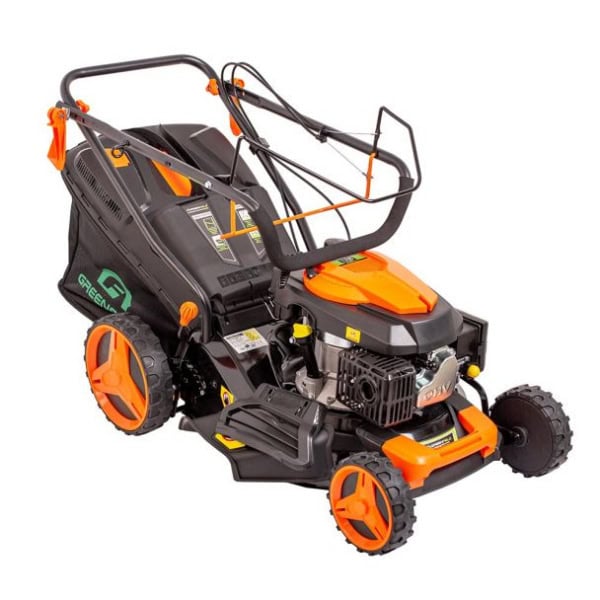 Masina de tuns gazon GREENFIELD G-MTG463ARW-T6 Benzina 3.4 CP 46 cm cos 50 l - Image 13
