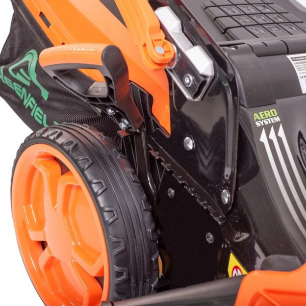 Masina de tuns gazon GREENFIELD G-MTG482ARW-T6 Benzina 3.4 CP 47 cm cos 60 l - Image 5