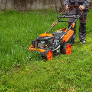 Masina de tuns gazon GREENFIELD G-MTG482ARW-T6 Benzina 3.4 CP 47 cm cos 60 l | Travandi.ro