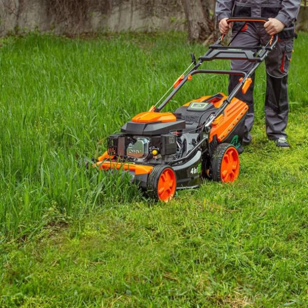 Masina de tuns gazon GREENFIELD G-MTG482ARW-T6 Benzina 3.4 CP 47 cm cos 60 l - Image 3