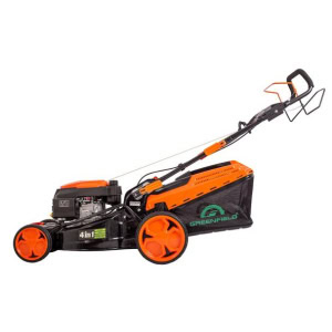 Masina de tuns gazon GREENFIELD G-MTG482ARW-T6 Benzina 3.4 CP 47 cm cos 60 l | Travandi.ro