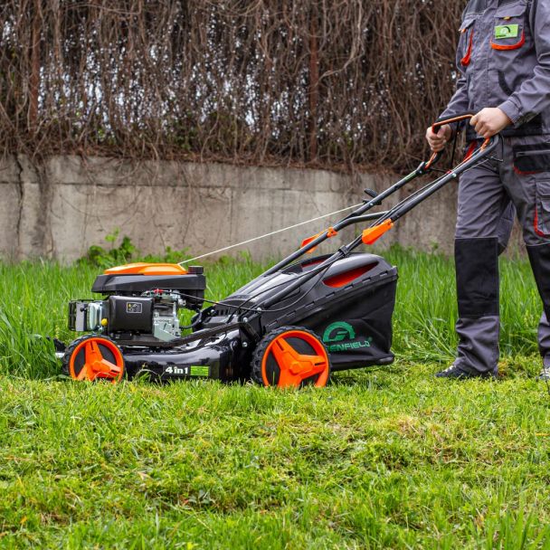 Masina de tuns gazon GREENFIELD G-MTG531ARW-TX Benzina 5.3 CP 52 cm cos 67 l 2 Masina de tuns gazon GREENFIELD G-MTG531ARW-TX Benzina 5.3 CP 52 cm cos 67 l - Image 2