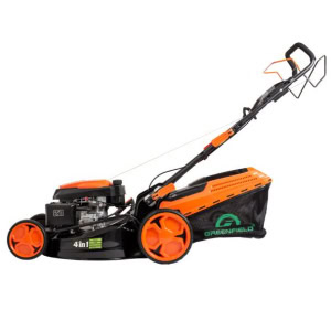 Masina de tuns gazon GREENFIELD G-MTG532ARW-T8 Benzina 4.4 CP 52 cm cos 60 l | Travandi.ro
