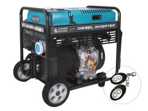 Generator cu inverter diesel Könner & Söhnen KS 9500iDЕ ATSR