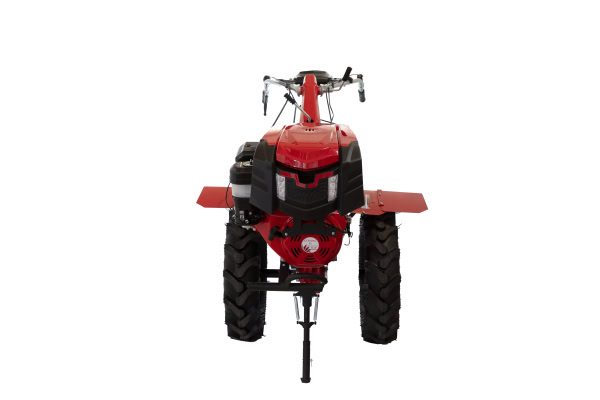 Motosapatoare Strong by Bronto 17 R420-V cu roti cauciuc 6.00-12 + masca cu far LED + rarita - Image 2