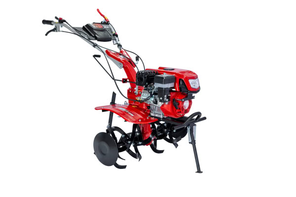 Motosapatoare Strong by Bronto, motor R300 300cc 6.0kW + roti cauciuc 5.00-12 + masca cu far LED + rarita