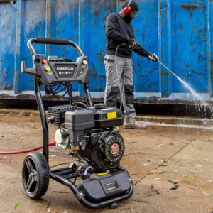 Aparat de spalat cu apa rece sub presiune Powerplus POWXG9090, motor pe benzina, 5.1 k W, 255 bar, 510 l/h | Travandi.ro