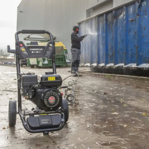 Aparat de spalat cu apa rece sub presiune Powerplus POWXG9090, motor pe benzina, 5.1 k W, 255 bar, 510 l/h | Travandi.ro