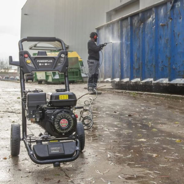 Aparat de spalat cu apa rece sub presiune Powerplus POWXG9090, motor pe benzina, 5.1 k W, 255 bar, 510 l/h - Image 4