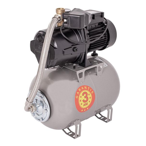 Hidrofor cu pompa autoamorsanta Wasserkonig WSK4044-25, corp fonta, putere 850 W, debit 4020 l/h, inaltime refulare 44 m, vas de expansiune 24 litri 7 Hidrofor cu pompa autoamorsanta Wasserkonig WSK4044-25, corp fonta, putere 850 W, debit 4020 l/h, inaltime refulare 44 m, vas de expansiune 24 litri - Image 7