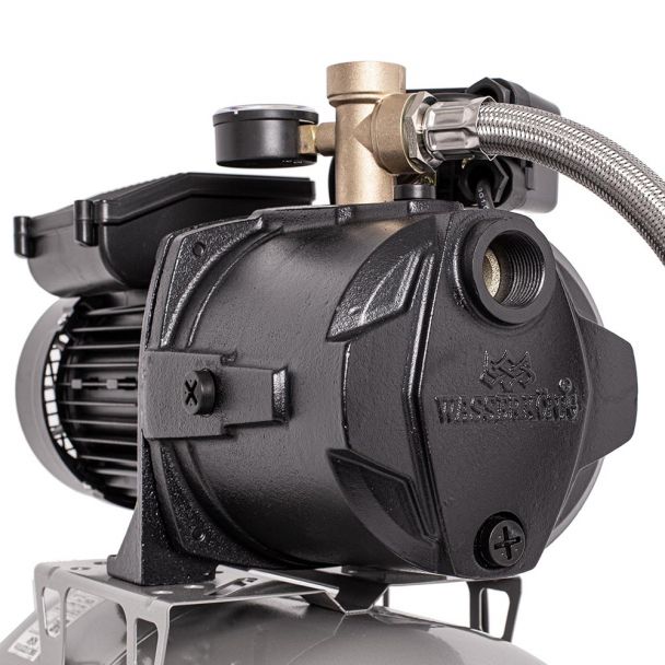 Hidrofor cu pompa autoamorsanta Wasserkonig WSK4044-25, corp fonta, putere 850 W, debit 4020 l/h, inaltime refulare 44 m, vas de expansiune 24 litri 4 Hidrofor cu pompa autoamorsanta Wasserkonig WSK4044-25, corp fonta, putere 850 W, debit 4020 l/h, inaltime refulare 44 m, vas de expansiune 24 litri - Image 4