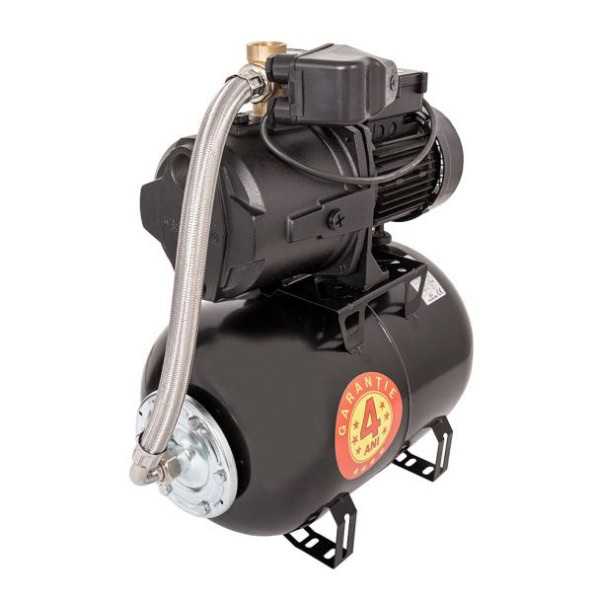 Hidrofor cu pompa autoamorsanta Wasserkonig WSK4143-25, fonta, putere 950 W, debit 4140 l/h, inaltime refulare 43 m, vas de expansiune 24 litri - Image 7