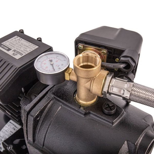 Hidrofor cu pompa autoamorsanta Wasserkonig WSK4143-50, fonta, putere 950 W, debit 4140 l/h, inaltime refulare 43 m, vas de expansiune 50 litri - Image 3