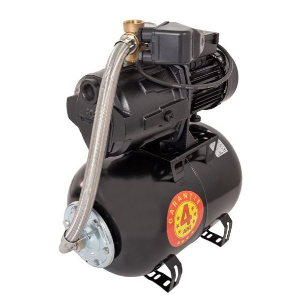Hidrofor cu pompa autoamorsanta Wasserkonig WSK4748-25, corp fonta, negru, putere 1050 W, debit 4740 l/h, inaltime refulare 48 m, vas de expansiune 24 litri - Image 7