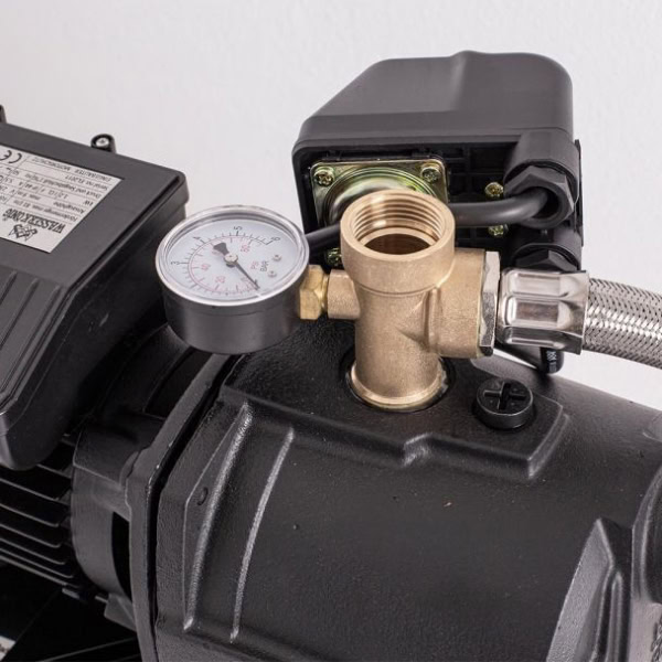 Hidrofor cu pompa autoamorsanta Wasserkonig WSK4950-25, putere 1200 W, debit 4860 l/h, inaltime refulare 50 m, vas de expansiune 24 litri - Image 3