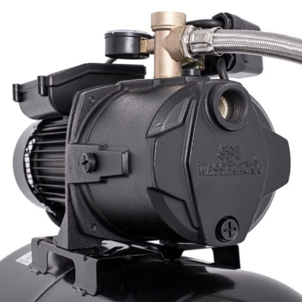 Hidrofor cu pompa autoamorsanta Wasserkonig WSK4950-50, corp fonta, putere 1200 W, debit 4860 l/h, inaltime refulare 50 m, vas de expansiune 50 litri - Image 4