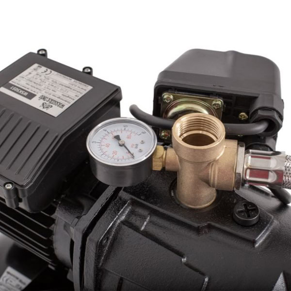 Hidrofor cu pompa autoamorsanta Wasserkonig WSK5051-25, fonta, putere 1100 W, debit 4980 l/h, inaltime refulare 51 m, vas de expansiune 24 litri - Image 3