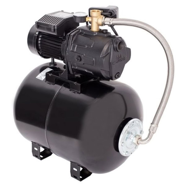 Hidrofor cu pompa autoamorsanta Wasserkonig WSK5051-50, corp fonta, putere 1100 W, debit 4980 l/h, inaltime refulare 51 m, vas de expansiune 50 litri