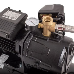 Hidrofor cu pompa autoamorsanta Wasserkonig WSK5255-50, fonta, putere 1300 W, debit 5220 l/h, inaltime refulare 55 m, vas de expansiune 50 litri | Travandi.ro